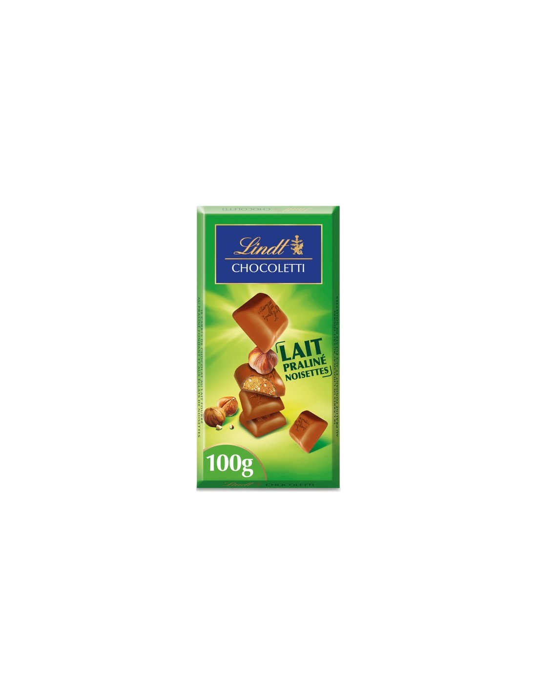 Lindt Chocoletti Milk Praline with Hazelnuts 100g