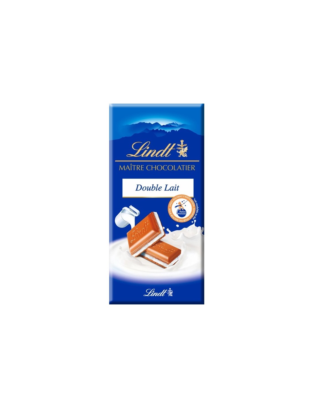 Lindt L'Authentique Double Lait 100g