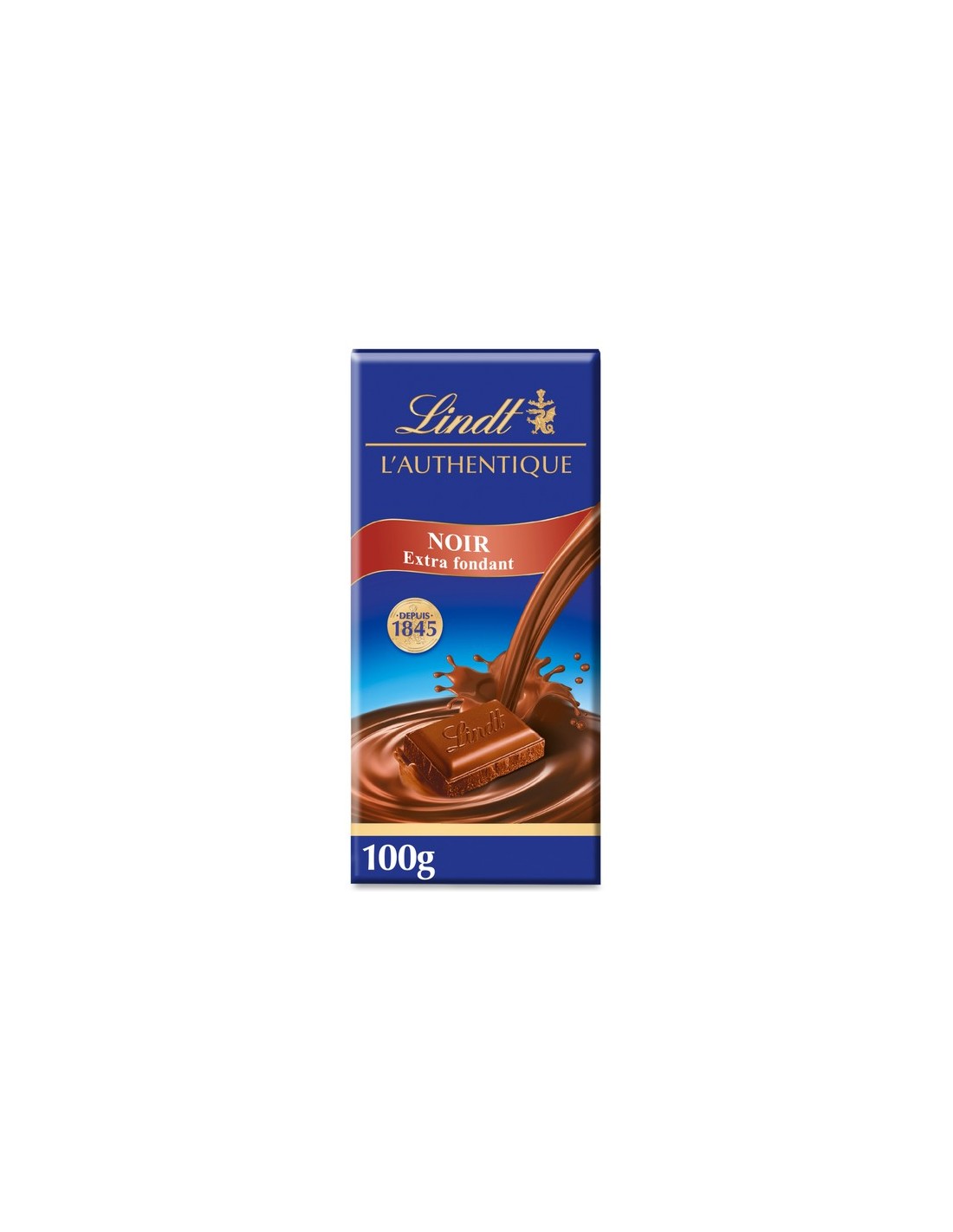 Lindt L'Authentique Noir Extra Fondant 100g