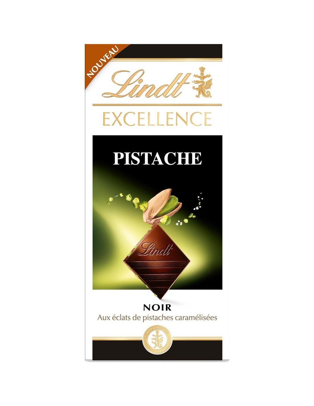 Lindt Excellence Dark Pistachio 100g