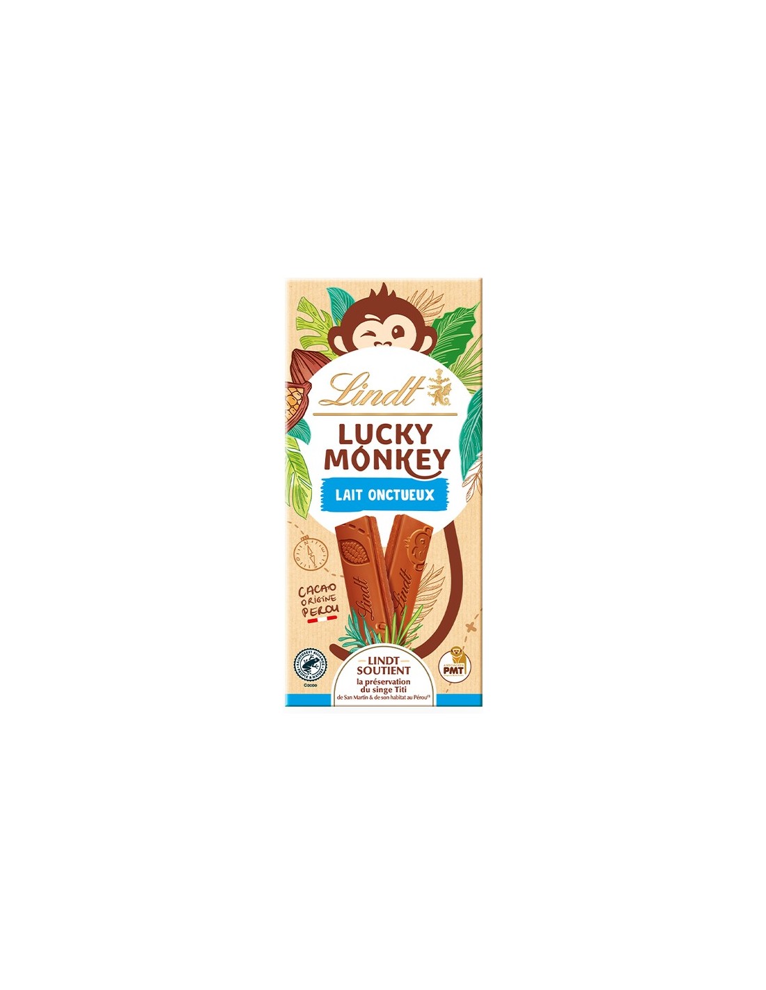 Lindt Lucky Monkey Creamy Milk 100g
