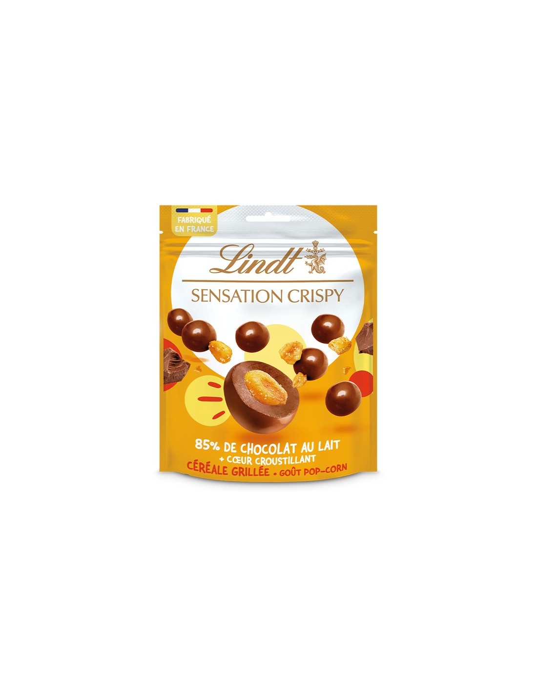 Lindt Sensation Crispy Milk Popcorn 140g