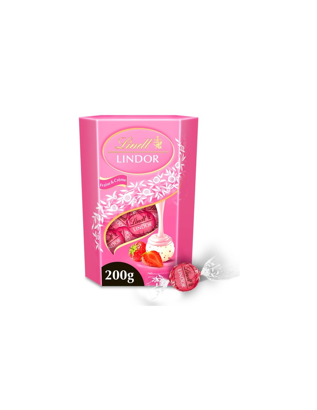Lindor Strawberry Cream 200g