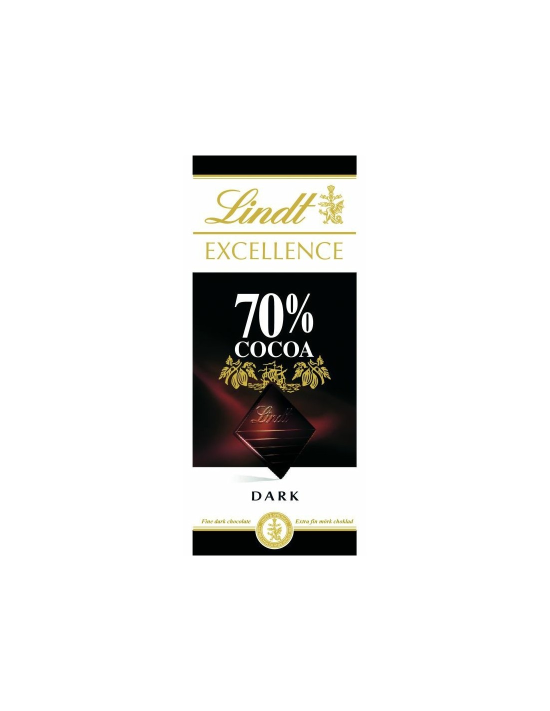 Lindt Excellence 70% Dark Cocoa 100g