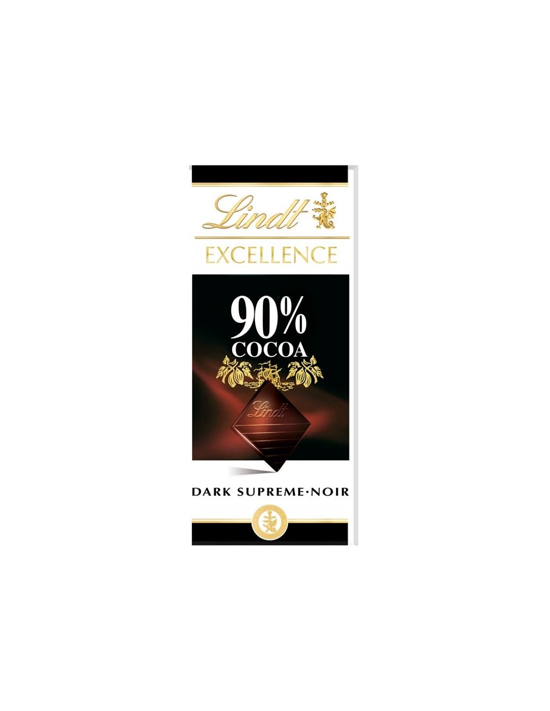 Lindt Excellence 90% Cocoa Dark Chocolate 100g