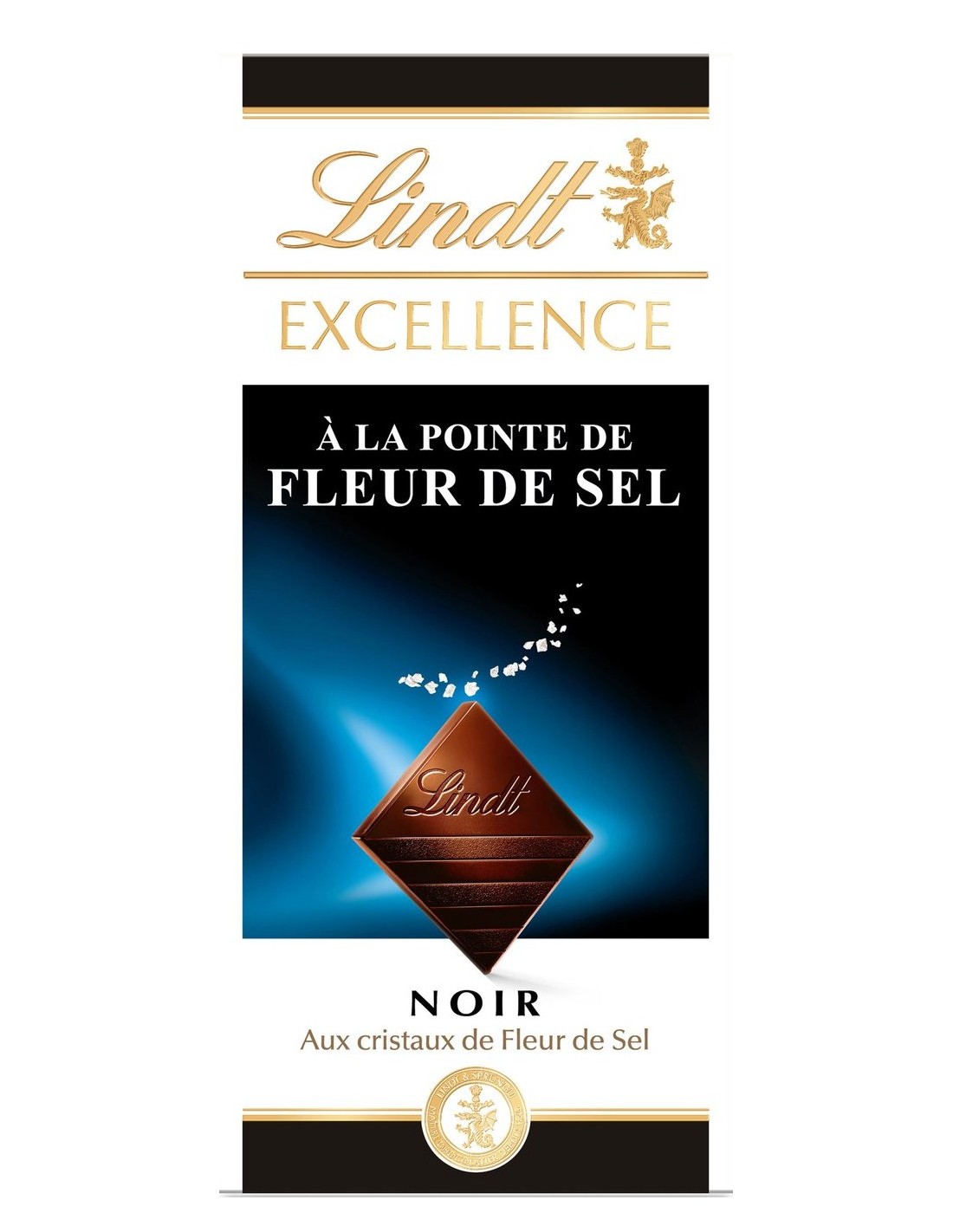Lindt Excellence Sea Salt Dark Chocolate 100g