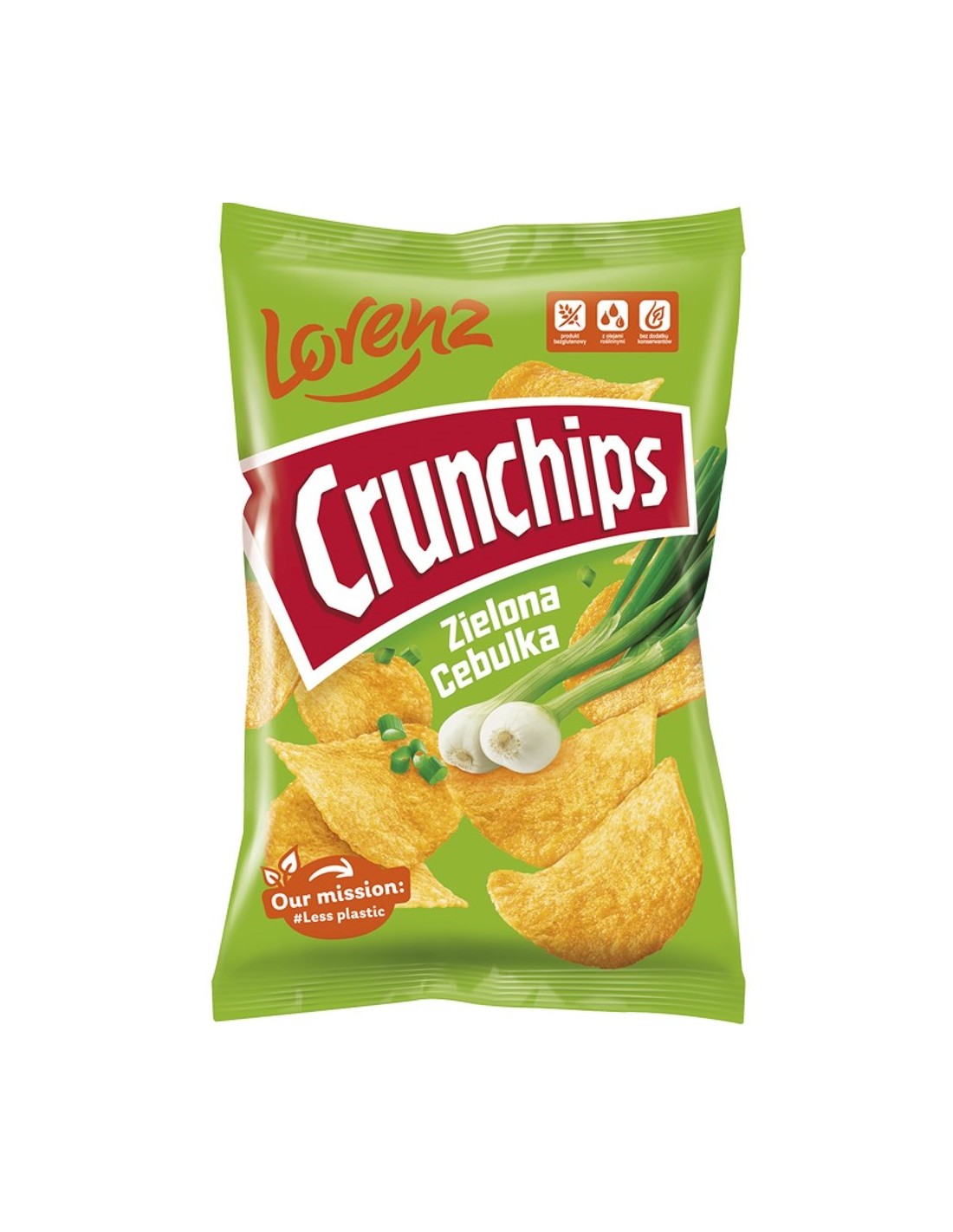 Lorenz Crunchips Green Onion 130g