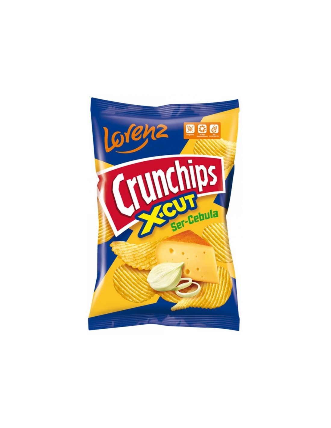 Lorenz Crunchips X Cut Cheese & Onion 130g