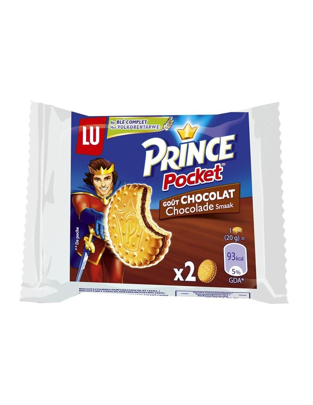 Lu Prince Pocket Chocolate 40g