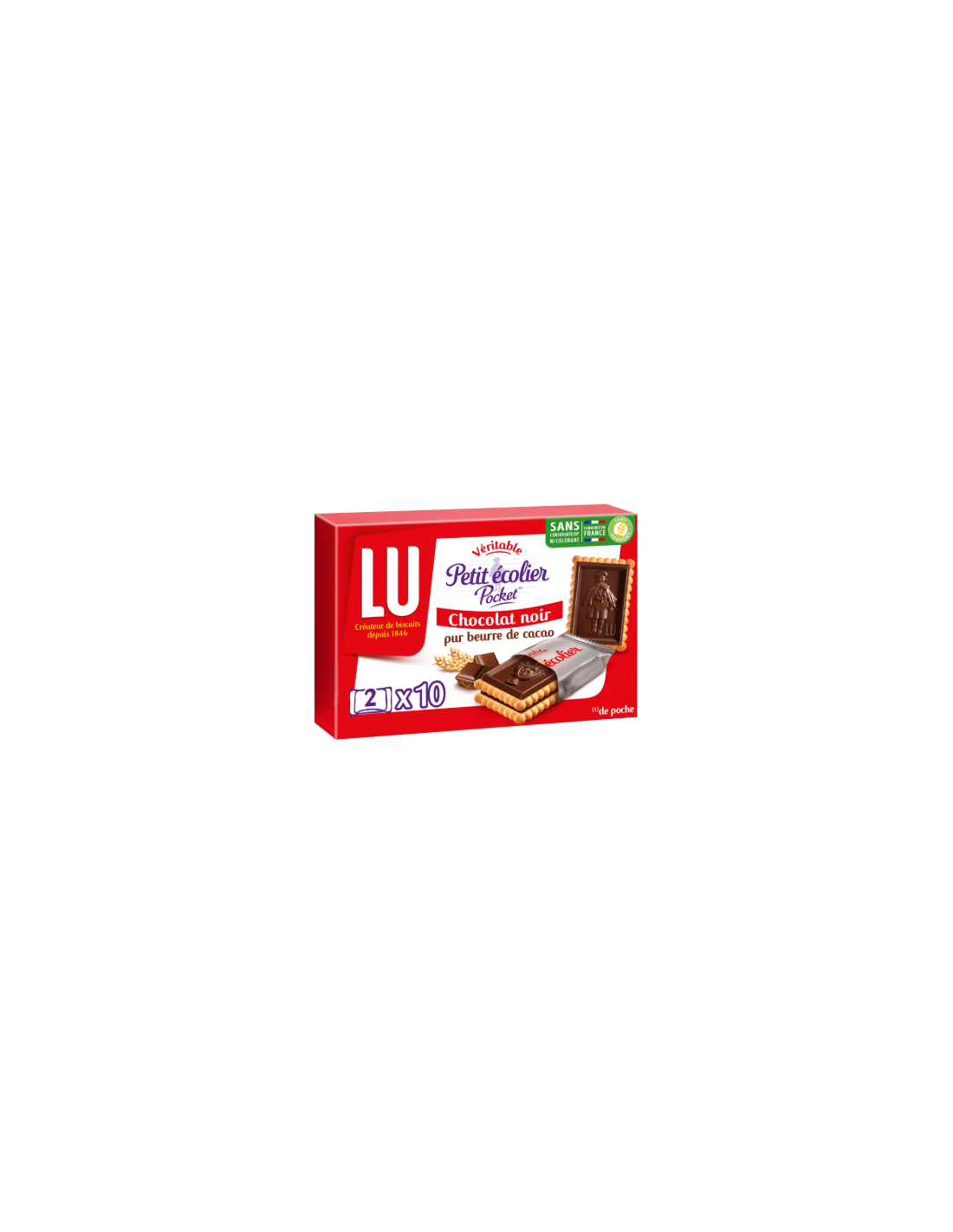 Lu Petit Écolier Pocket Chocolat Noir 250g