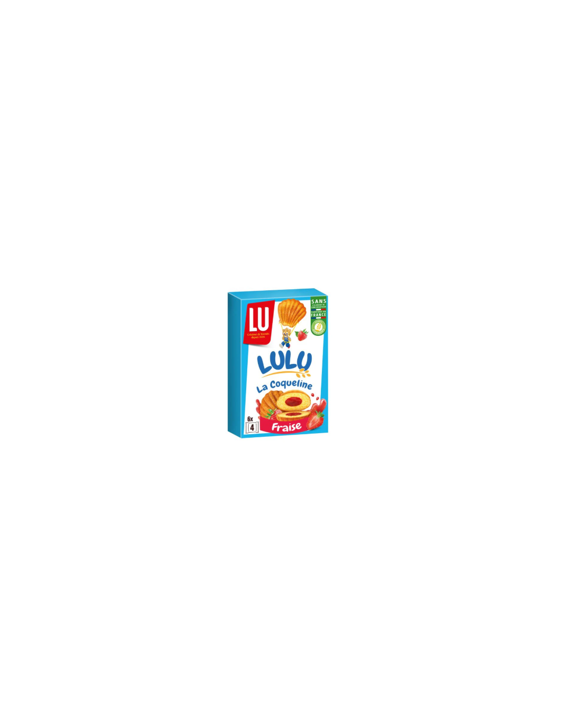 Lu Lulu La Coqueline Strawberry 165g