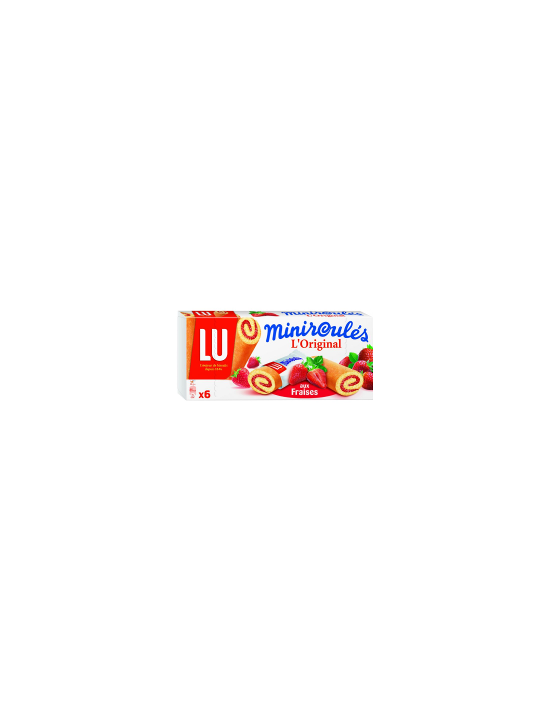 Lu Miniroulés Strawberry 150g