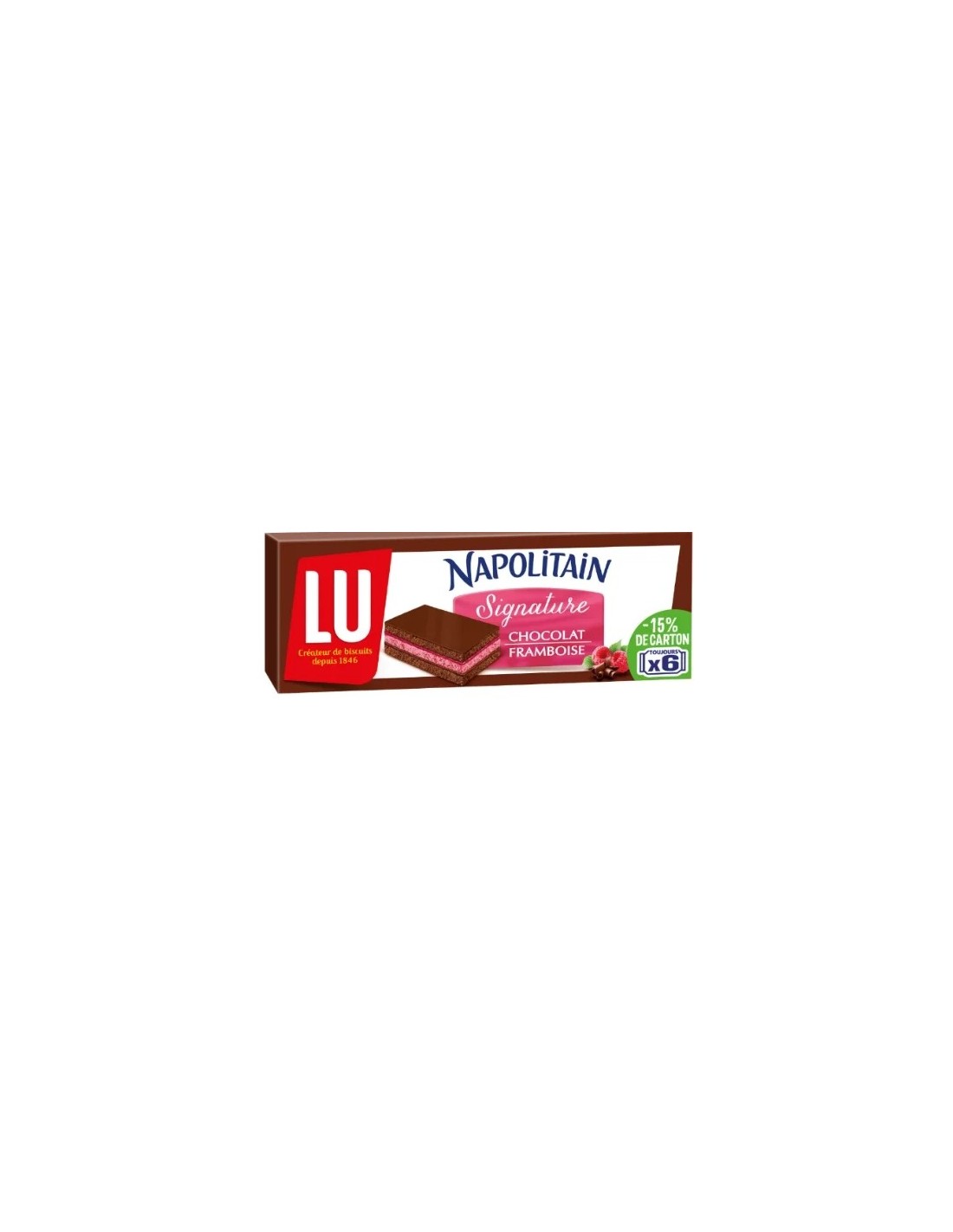 Lu Napolitain Signature Chocolat Framboise 174g