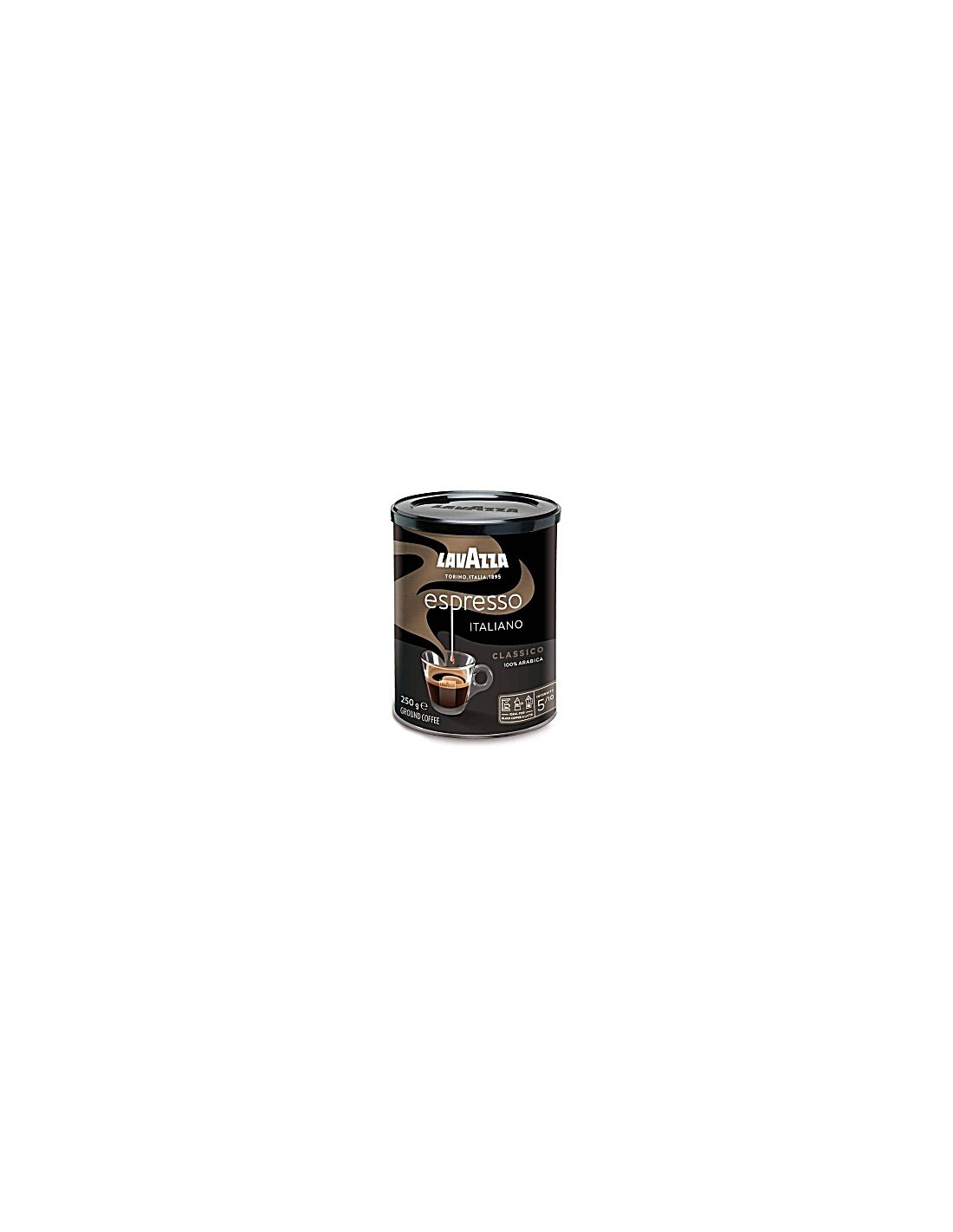 Lavazza Ground Coffee Espresso Metal Box 250g