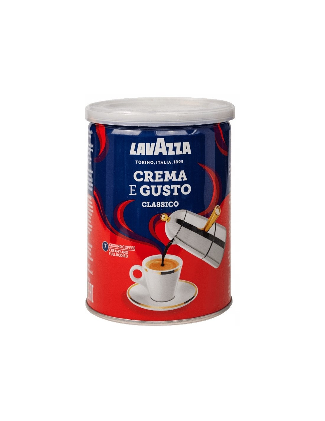 Lavazza Ground Crema Gusto Metal Can 250g