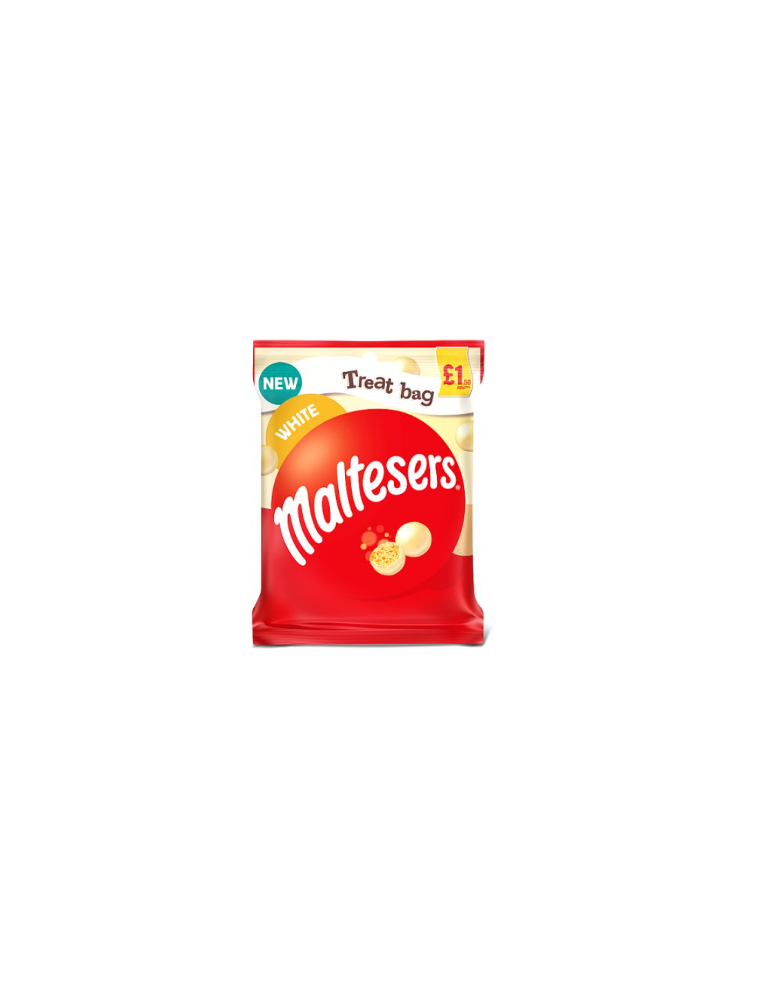 Maltesers White Treat Bag 54g