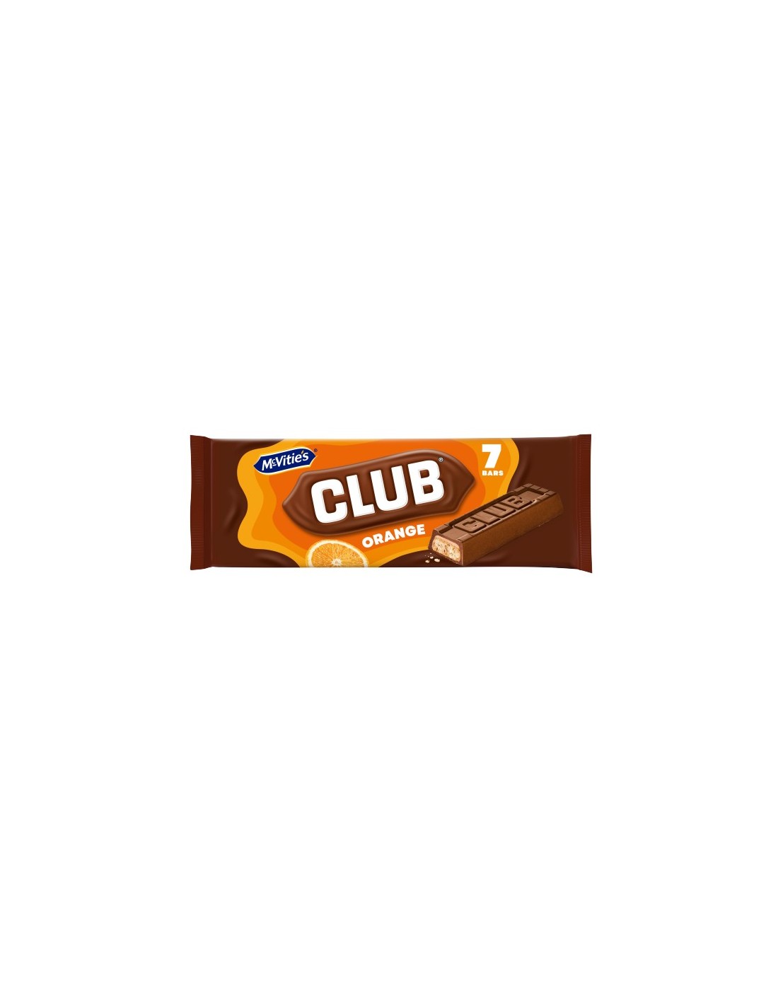 McVitie's Club Orange 7Pk 161g