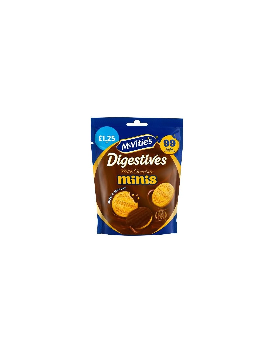 McVitie's Mini Choc Digestives Pouch 80g