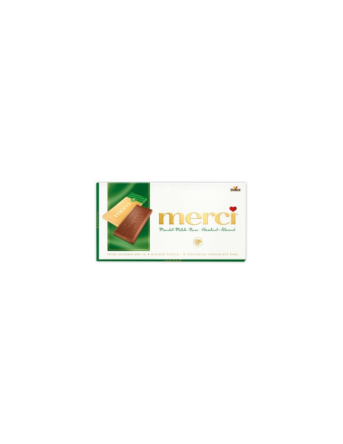 Merci Hazelnut Almond 100g