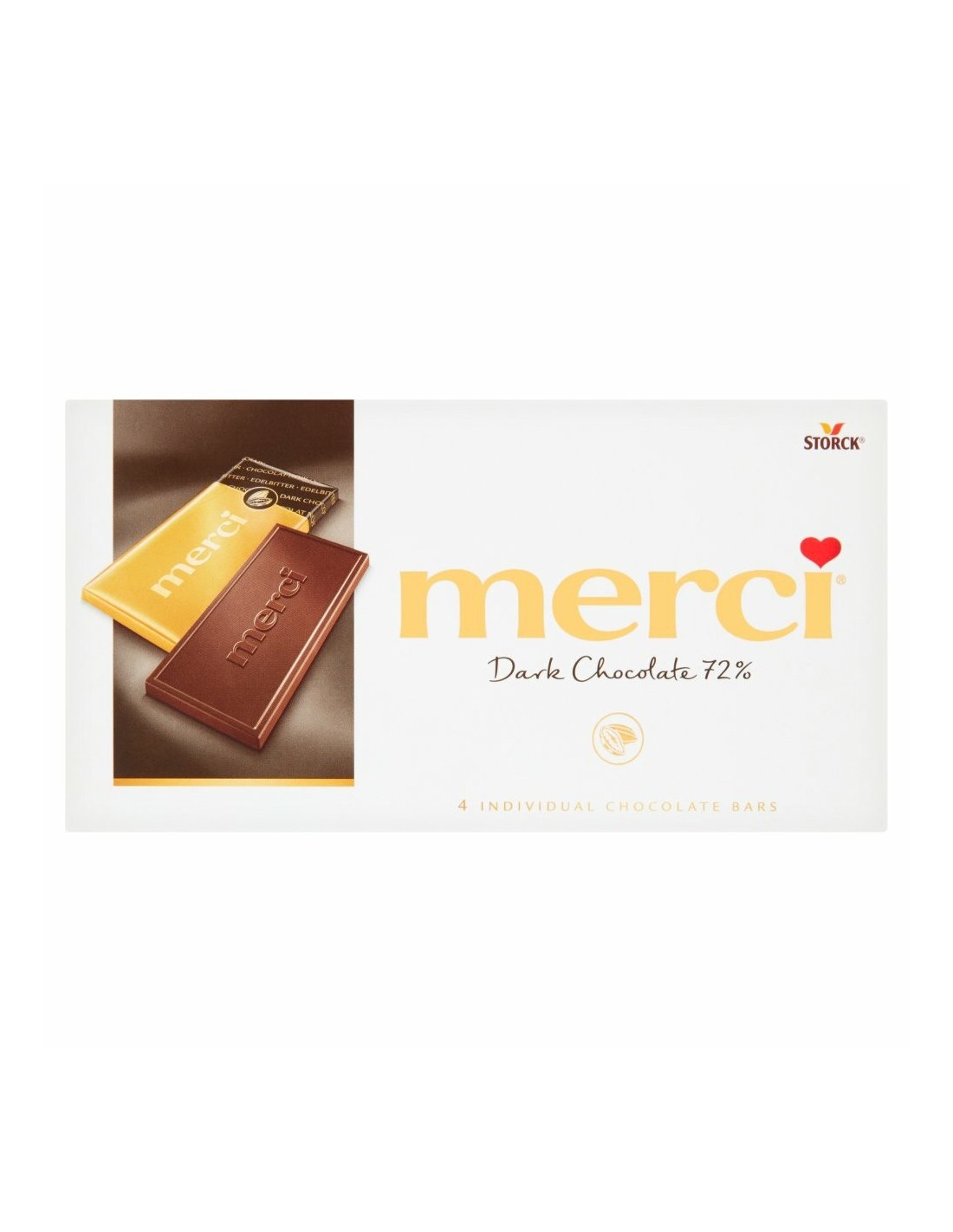 Merci Dark 72% 100g