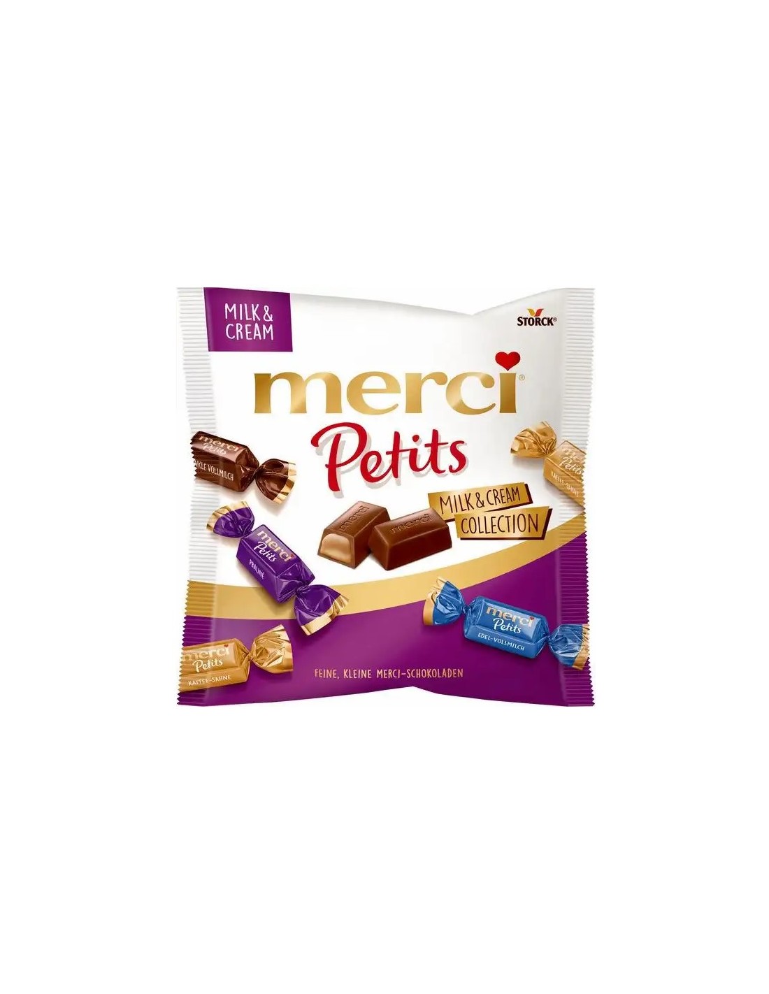 Merci Petits Milk & Cream 125g