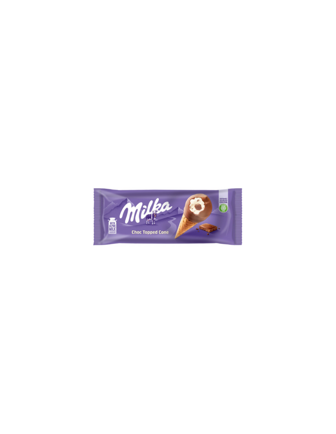 Milka Cone Ball Top Ice Cream 100ml