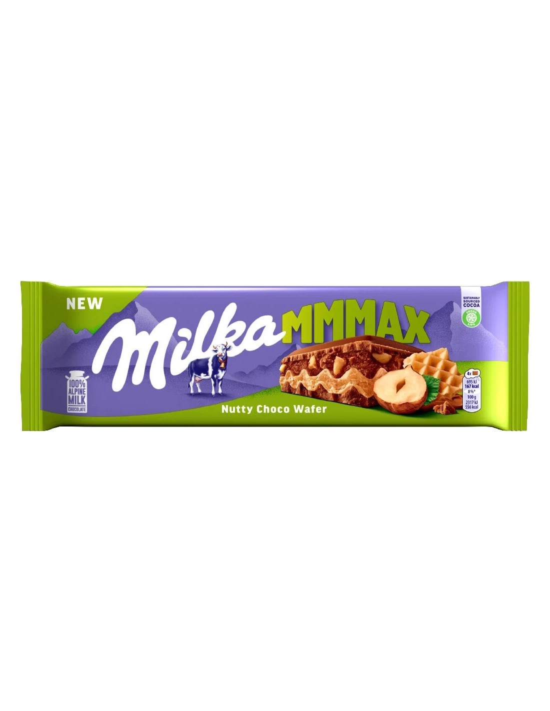 Milka Nutty Choco Wafer 270g