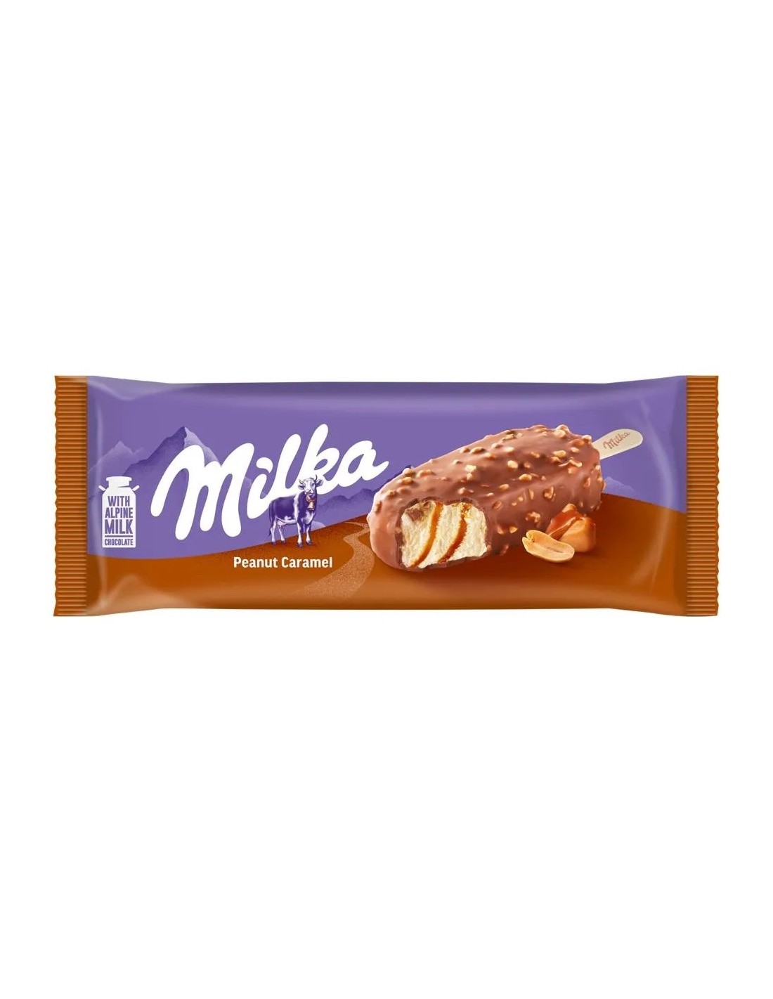 Milka Stick Ice Cream Peanut Caramel 90ml