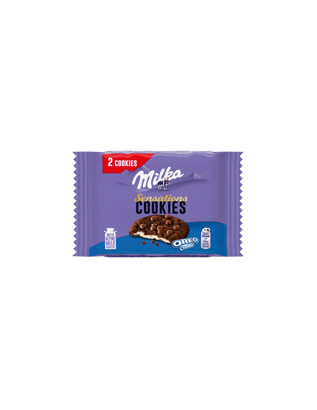 Milka Sensations Oreo Cookie Single 52g