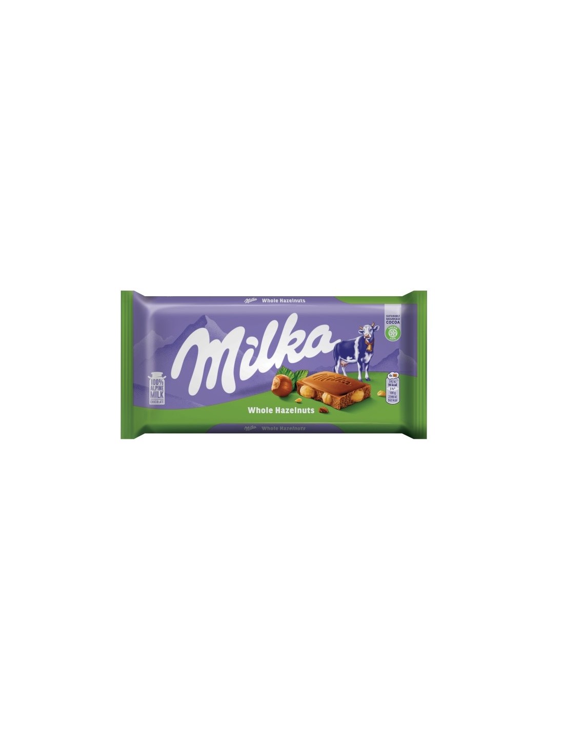 Milka Whole Hazelnuts 95g