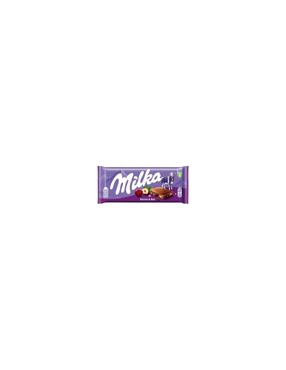 Milka Raisin & Nut 90g