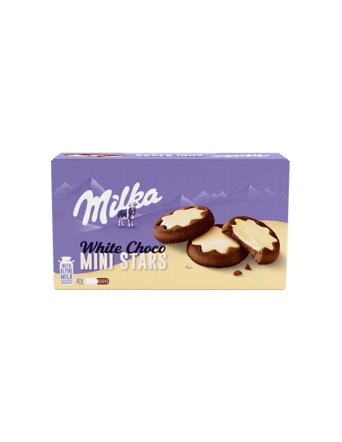 Milka Choco Mini Stars White 150g