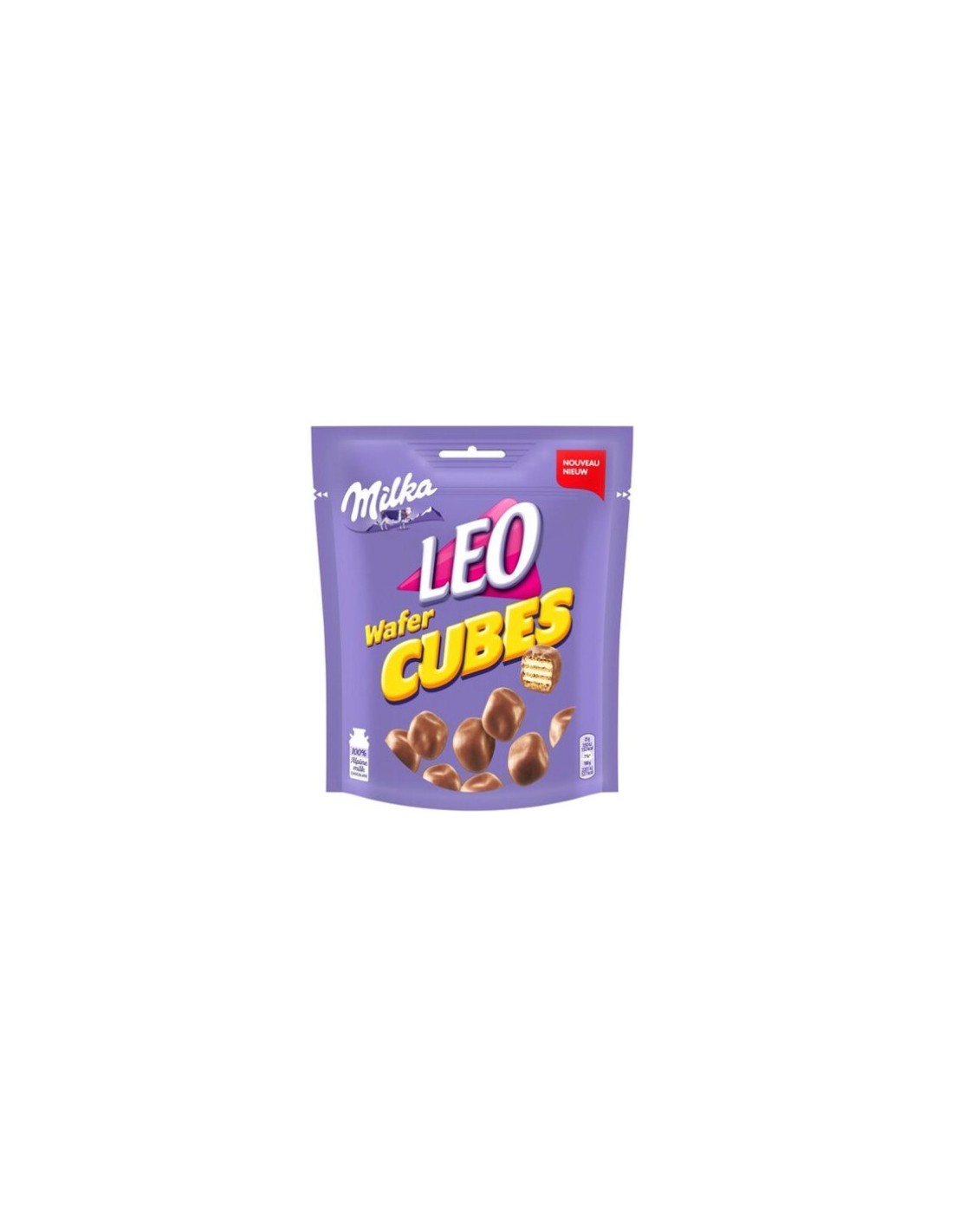 Milka Leo Wafer Cubes 150g