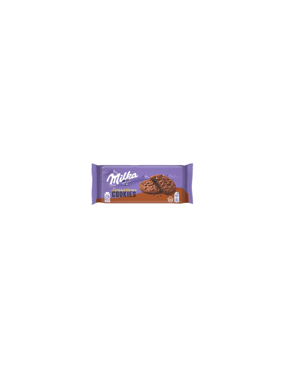 Milka Sensations Cookies Soft Inside Choco 156g