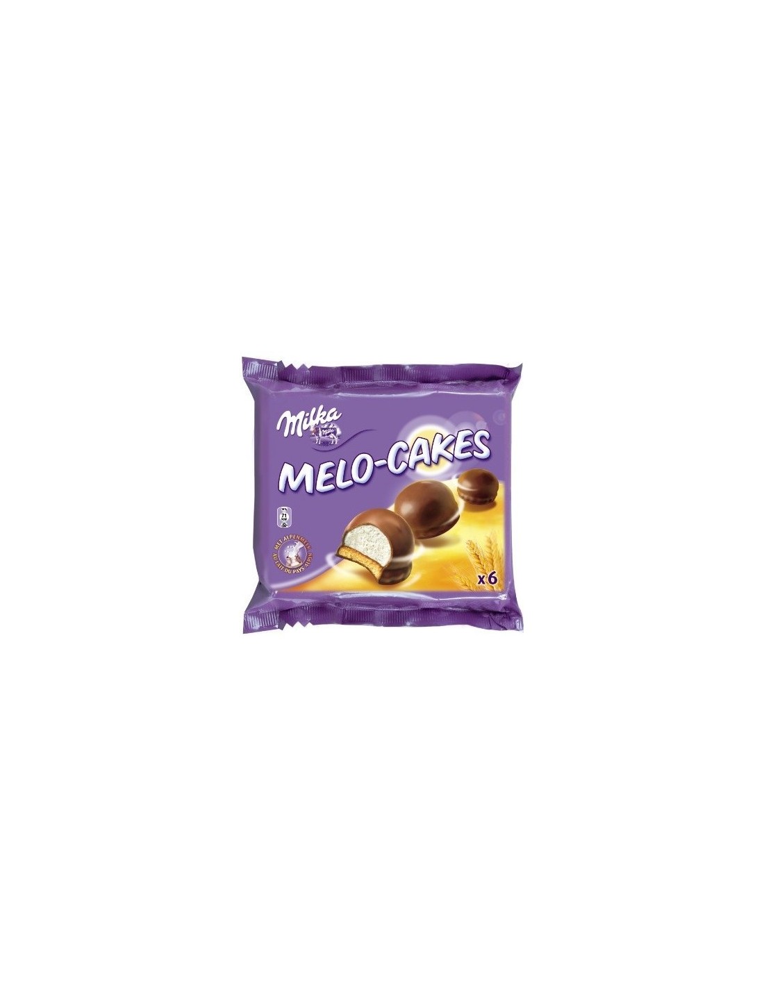 Milka Melo Cakes 6Pk 100g