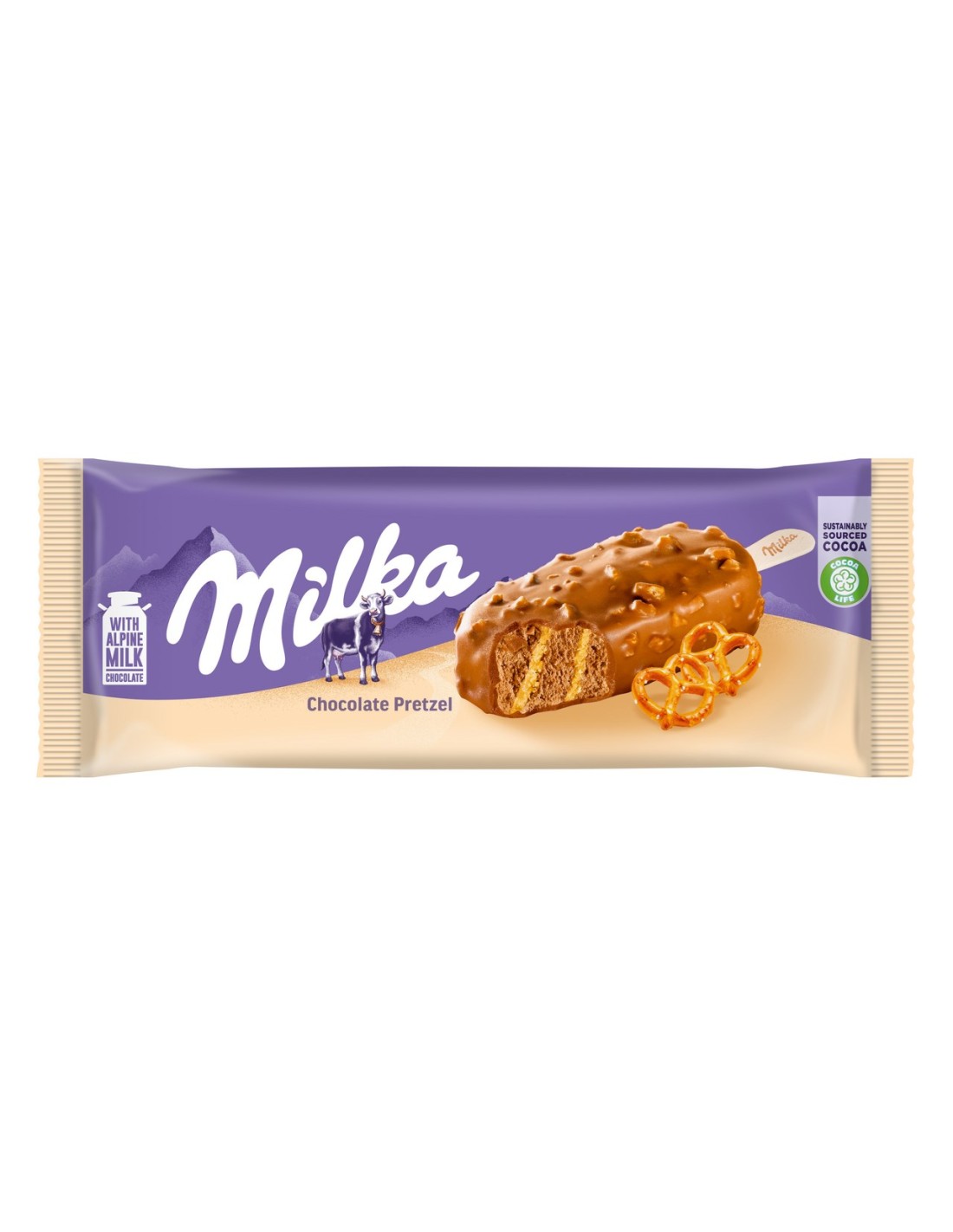 Milka Pretzel Stick Ice Cream 90ml