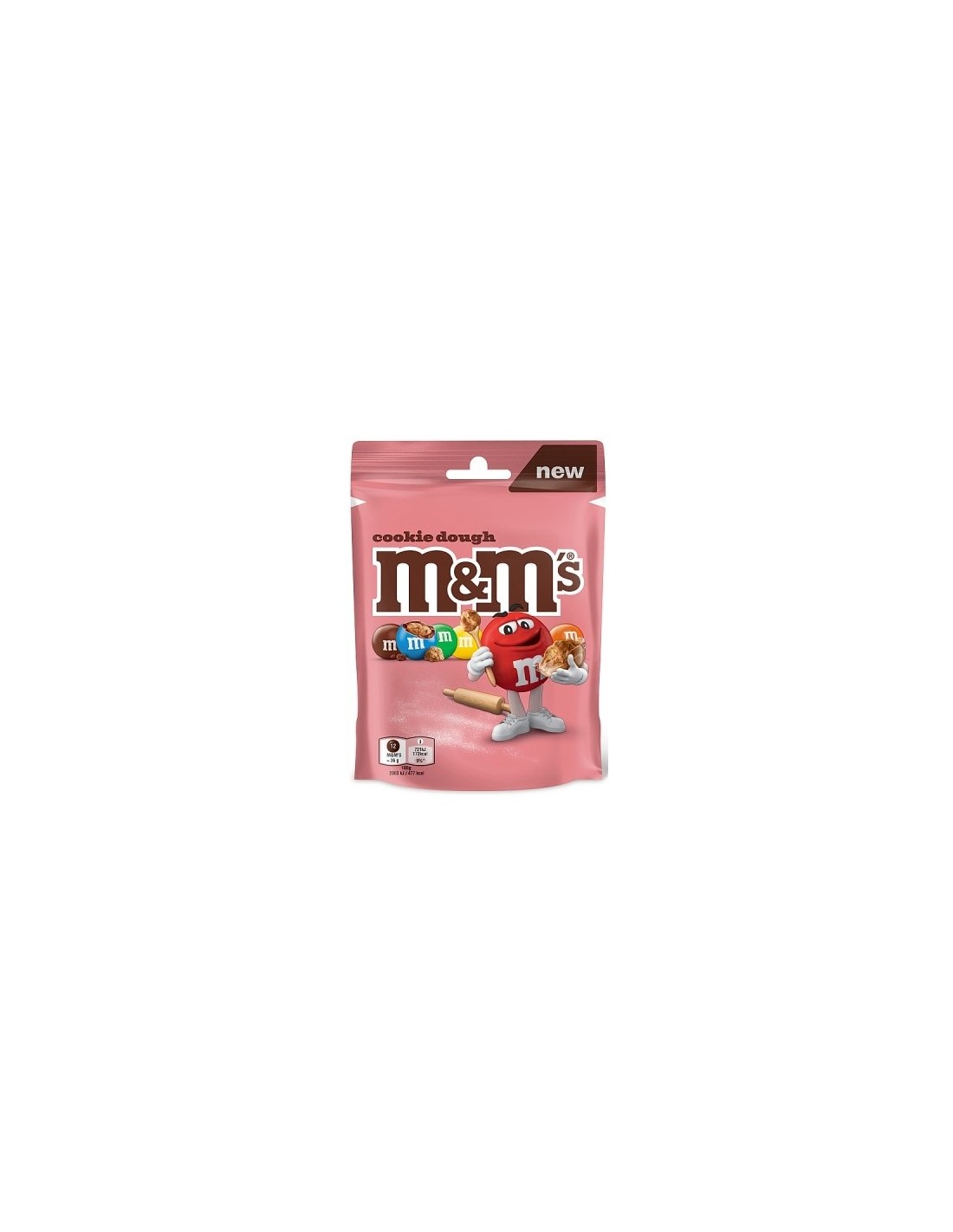 M&M's Cookie Dough Milk Chocolate Bag 102g