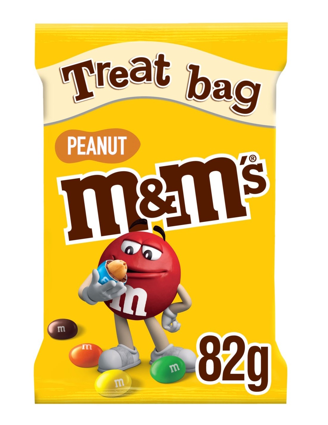 M&M's Peanut Treat Bag 82g