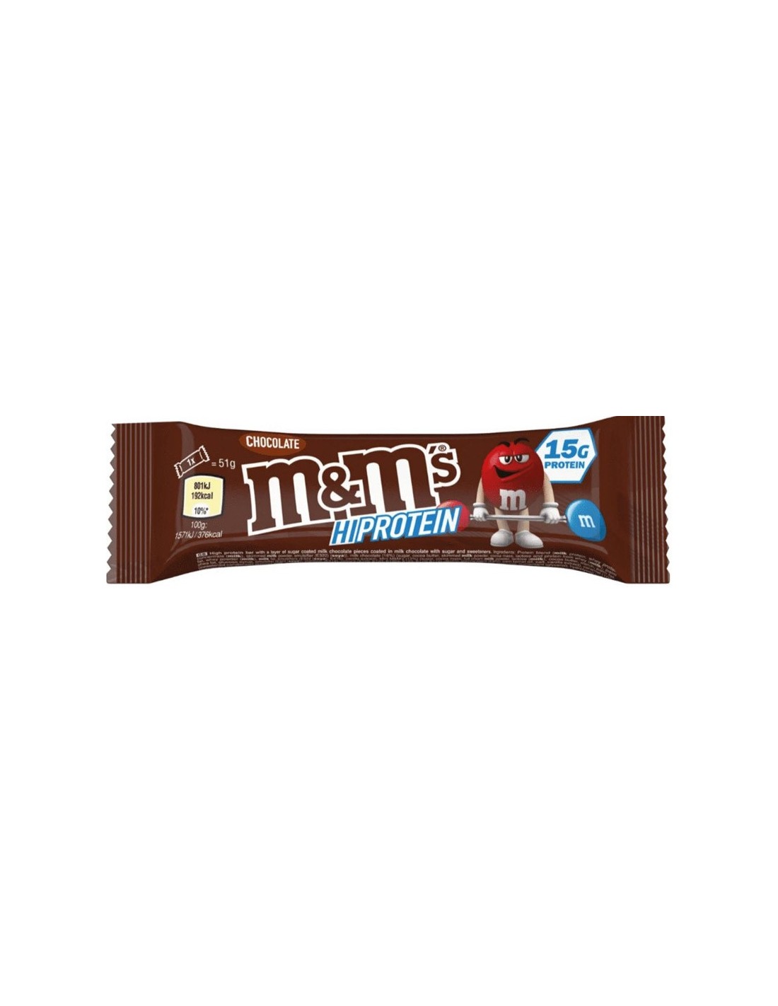 M&M's Hi-Protein Chocolate Bar 51g