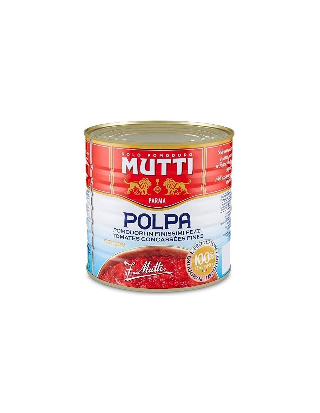 Mutti Finely Chopped Tomatoes 2.5kg