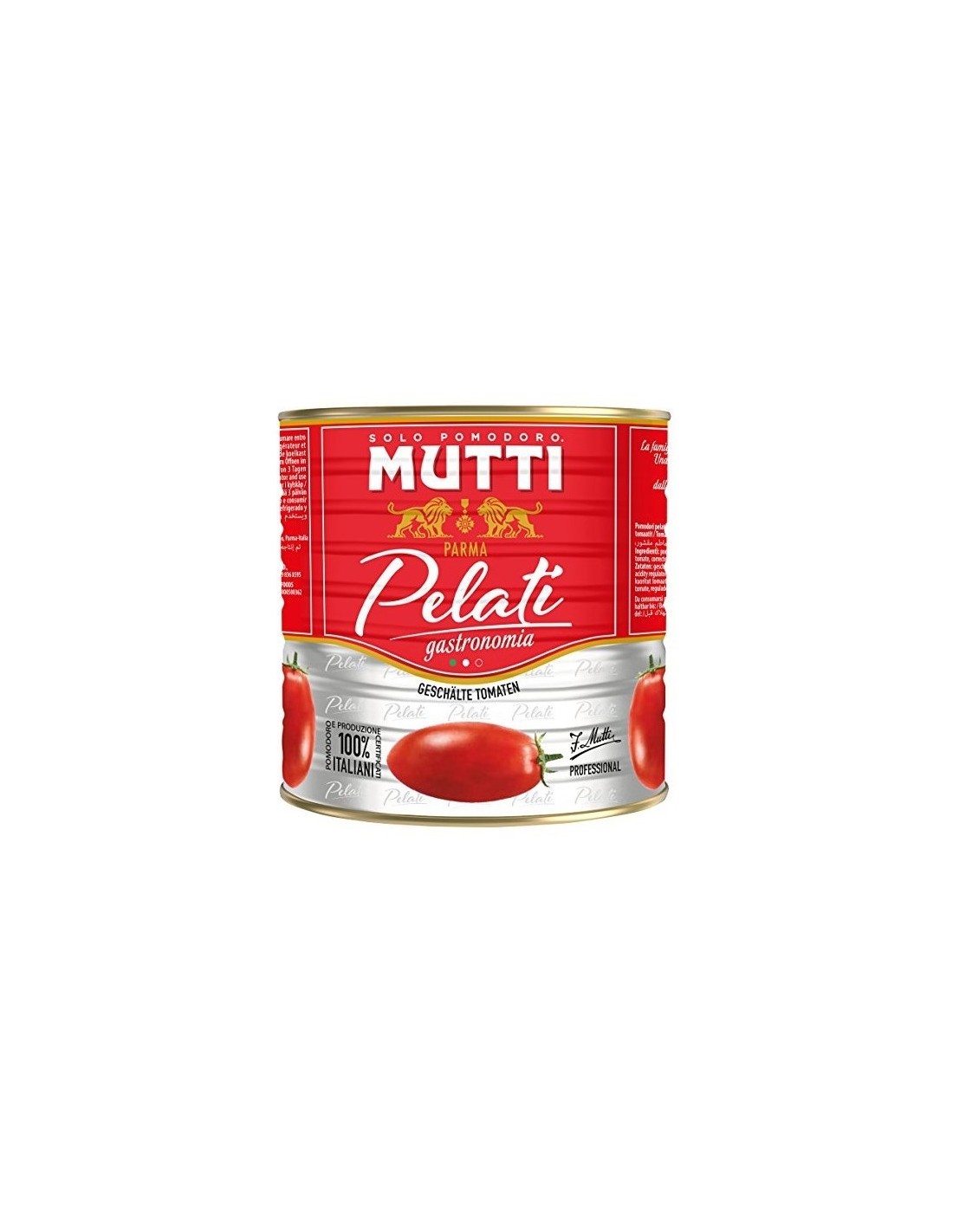 Mutti Peeled Tomatoes Gastronomia 2.5kg