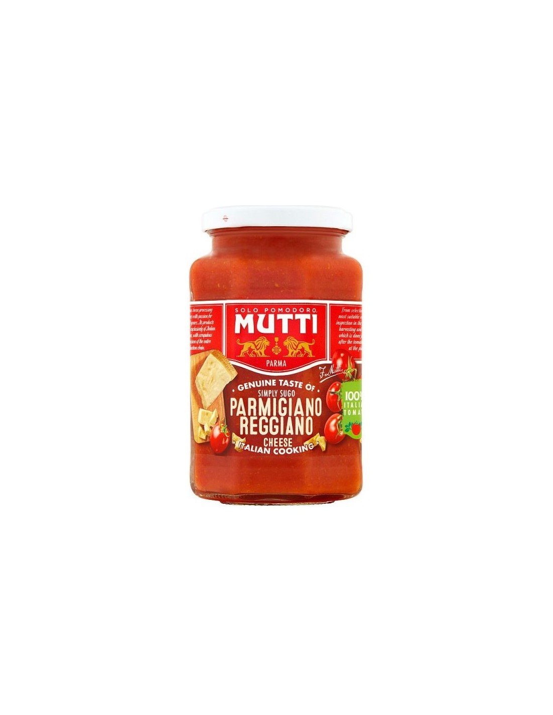 Mutti Pasta Sauce with Parmigiano Reggiano 400g