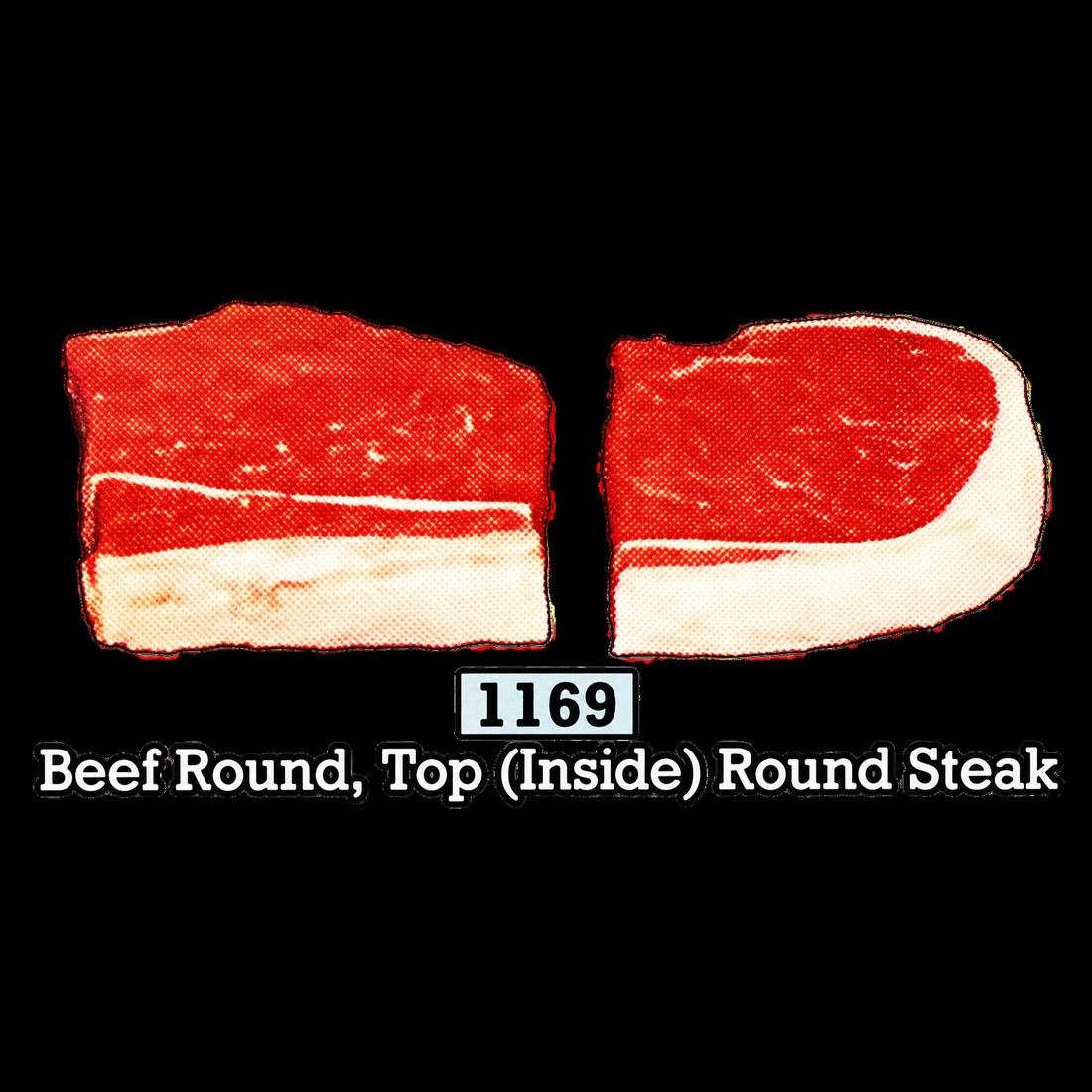 NAMI Beef Round, Top (Inside) Round Steak (1169)