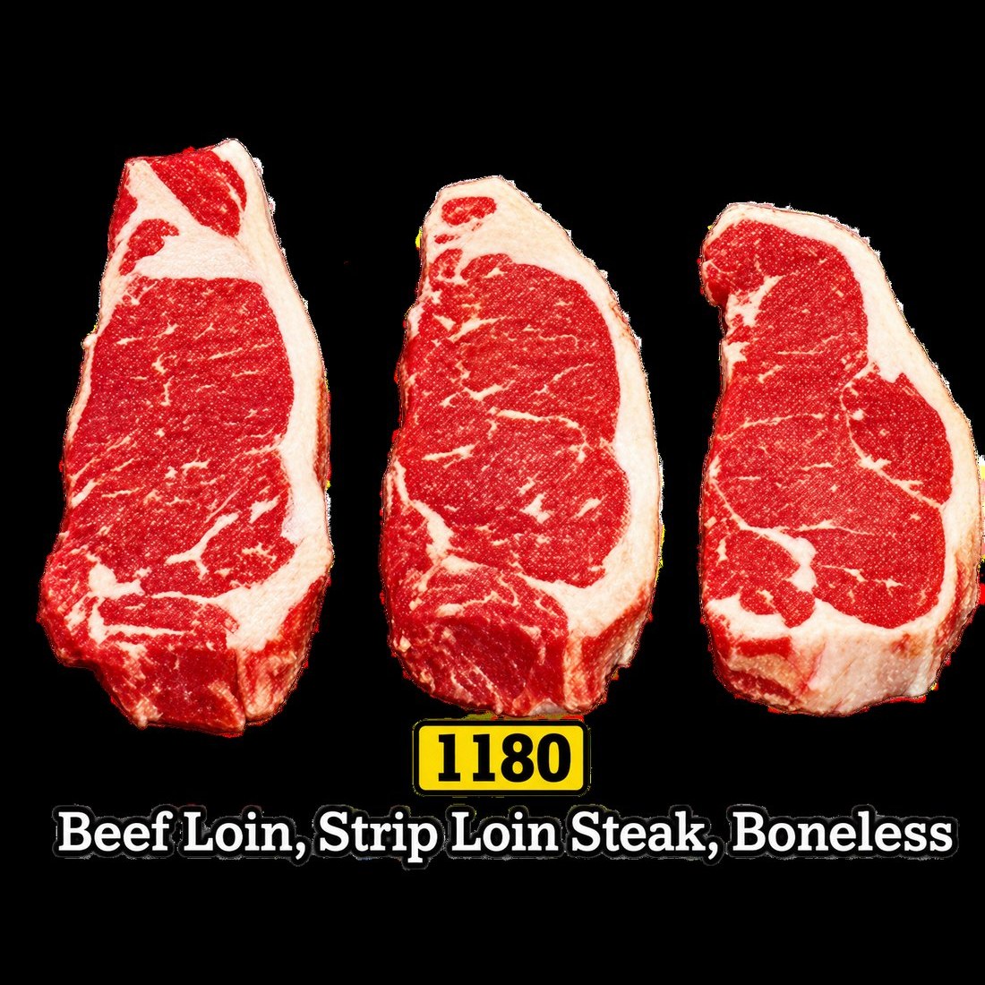 NAMI Beef Loin, Strip Loin Steak, Boneless (1180)