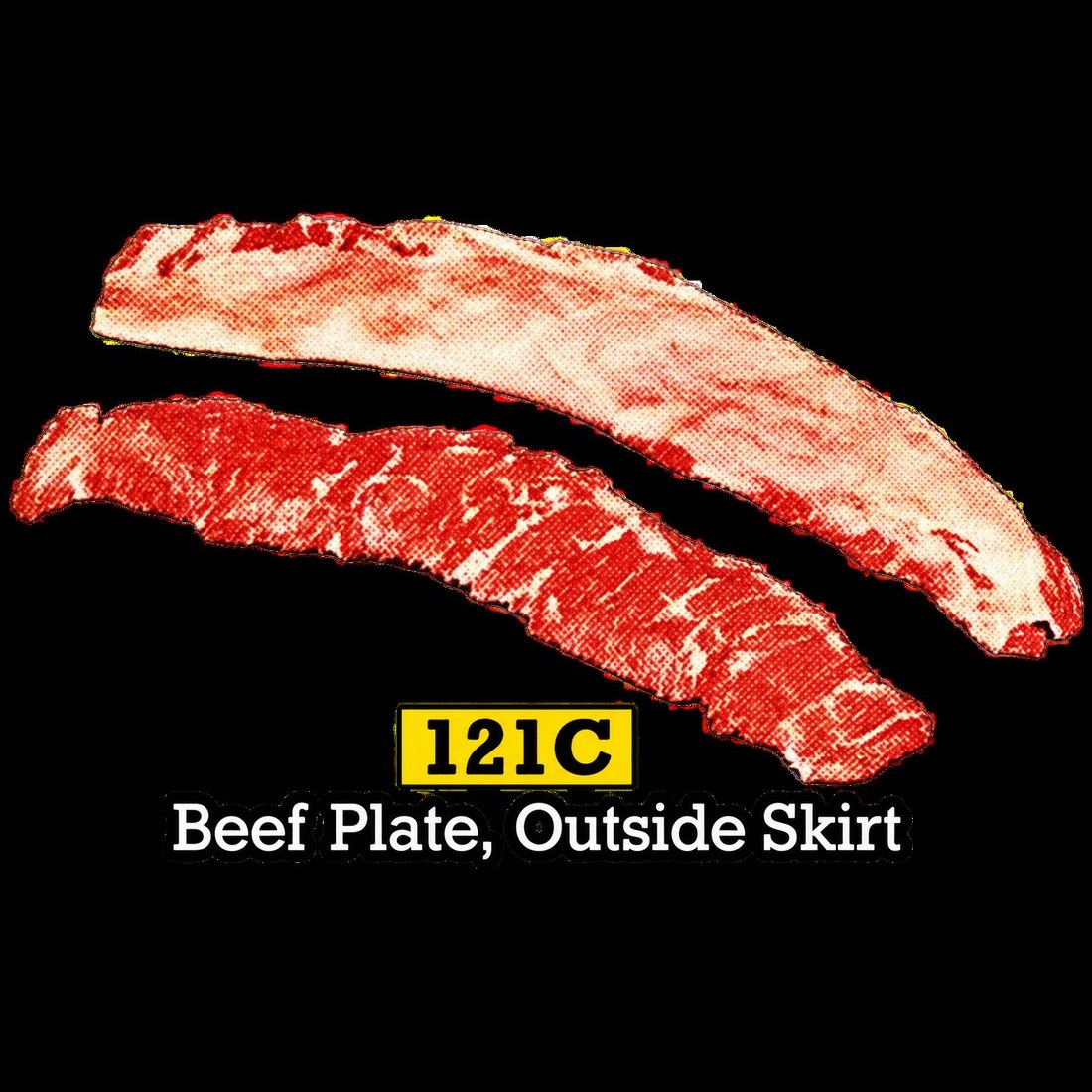 NAMI Beef Plate, Outside Skirt (121C)