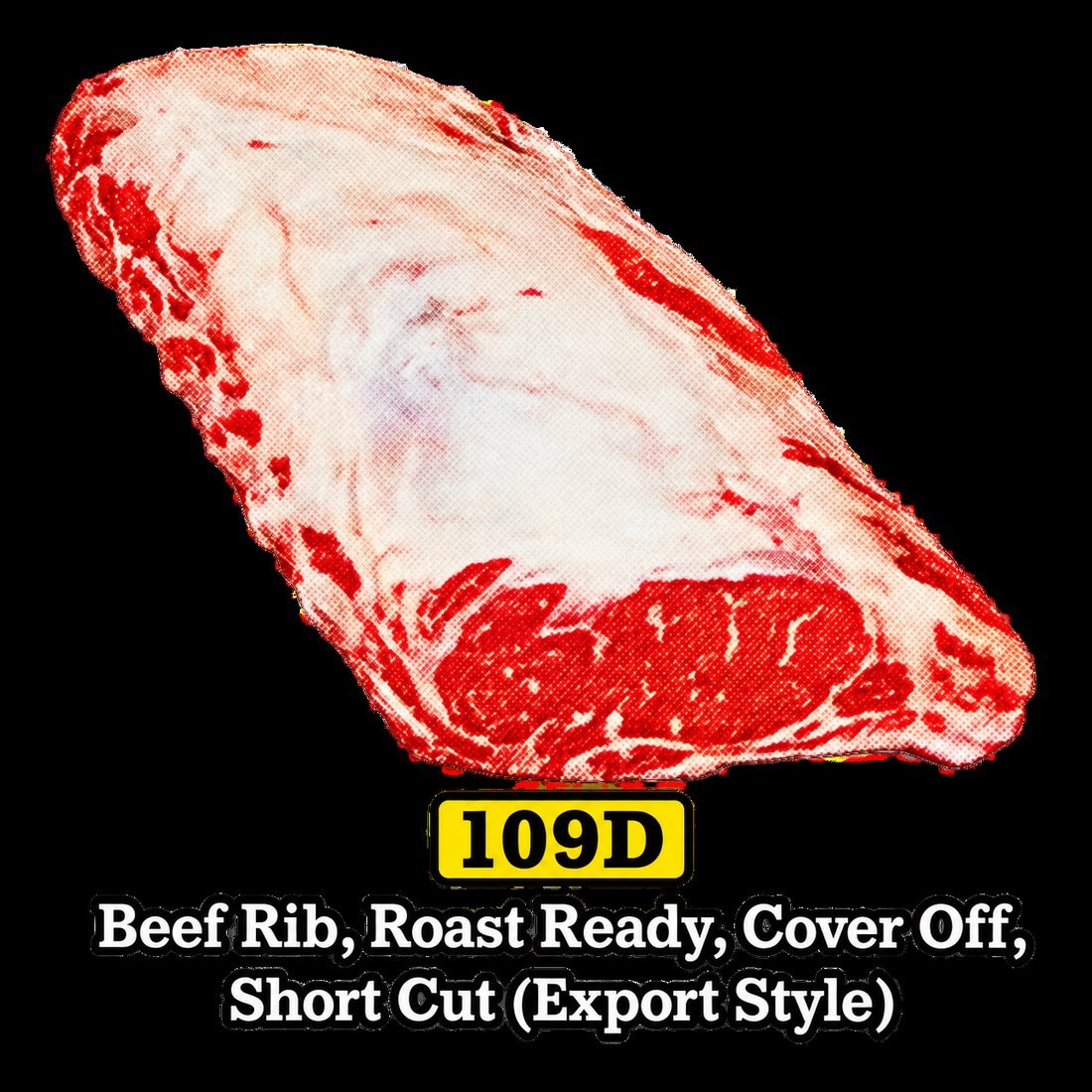 NAMI Beef Rib, Roast Ready, Cover Off, Short Cut (Export Style) (109D)