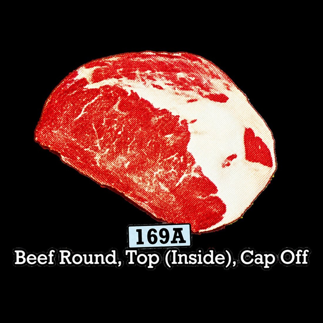 NAMI Beef Round, Top (Inside), Cap Off (169A)