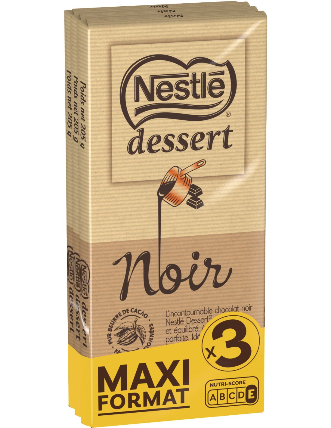 Nestle Dessert Noir 3PK 615g