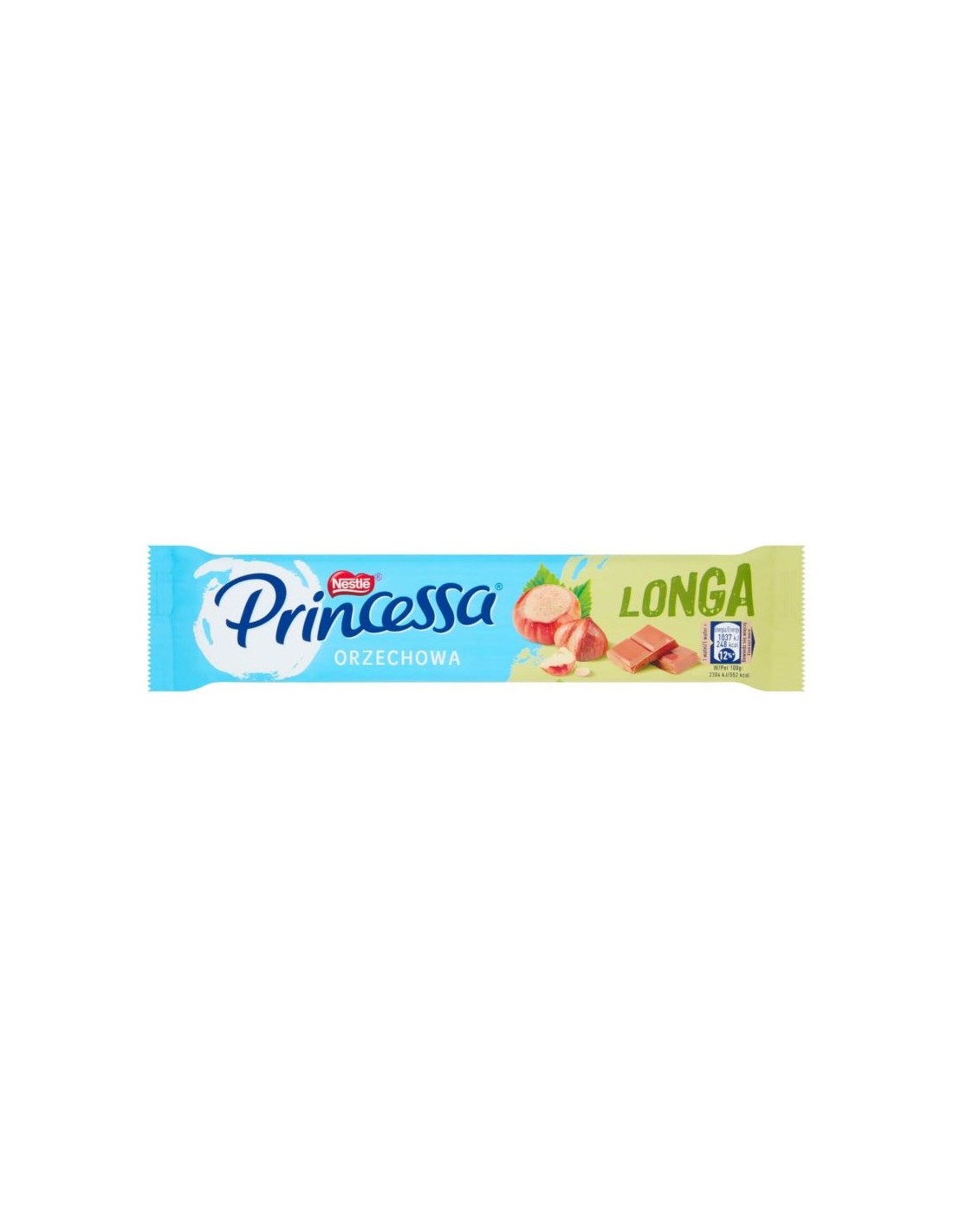 Nestle Princessa Longa Hazelnut 45g