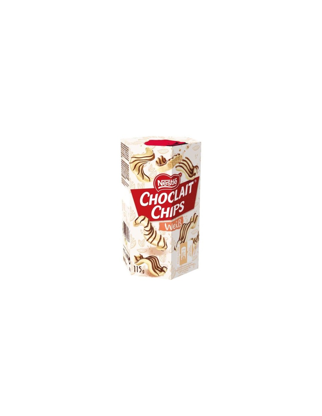 Nestle Choclait Chips White 115g